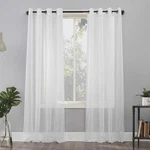 No. 918 Emily Sheer Voile Grommet Curtain 59"W X 84"L (pack Of 1), White New. Price: $10.95.