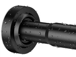 Emlaoe Black Shower Curtain Rod Inches Never Rust , Matte New. Price: $28.88.