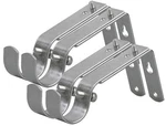 Adjustable Curtain Bracket Holder For 1/8 Inch Rods-(sati... New. Price: $23.48.