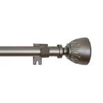 Achim Home Furnishing, Dark Nickel Decorative Rod & Finial Set, Katherine, 66" New. Price: $61.49.
