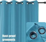 Bonzer Outdoor Curtain Patio Water Resistant Heavy Privacy Sunlight 1 Panel 84" New. Price: $59.99.