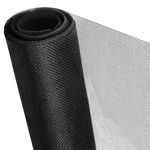 Stockroom Plus Fiberglass Window Screen Roll - Durable Mesh Black New. Price: $21.98.