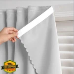 Gonnrly Magic Tape Blackout Curtains Light Grey 47X84IN No Drill New. Price: $44.99.