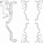 Valance Clips 6PCS 2.5" Clear Plastic Hidden Retainer Holder Installation Bracke New. Price: $9.53.