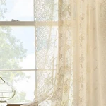 Inch Lace Curtains Panels Set Country Vine 52"W X 63"L (pack Of 2) Beige New. Price: $47.45.