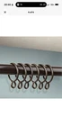10 Pack Rod Desyne 1924-07 2-1/4" Curtain Eyelet Rings, Cocoa 6"X4"X4" New. Price: $14.95.