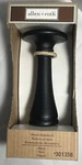 Allen & Roth - Black Wood Curtain Holdback #301356 680656127766 ** Brand New. Price: $14.35.