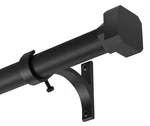 Window Curtain Rods 72 To 144 Inches, Heavy Duty Modern Decorative Tel... New. Price: $56.73.
