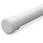 Zenna Home Tension Shower Curtain Rod, No Drill Adjustable 36" To 60", White New. Price: $25.63.