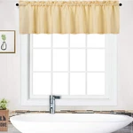 Nanan Valance Curtain 15 Inch Waffle Weave Fabric Window For Kitchen ... New. Price: $18.27.