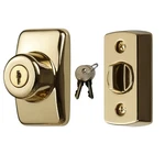 Model Glk Deadbolt For Storm And Screen Doors, Key Lock, Bright Brass (2-PIEC... New. Price: $41.68.