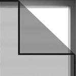 Flyzzz Diy Self-adhesive Window Screen 39.37''X59.02'' 1 Pack, Black New. Price: $13.56.