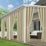 Holidayideas Grommet Outdoor Curtains For Patio Waterproof 6 Pcs All Weather ... New. Price: $75.00.