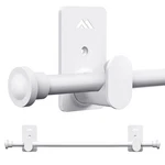 Znonox Curtain Rods Drilling For Windows 30 To 90 INCHES,5/8 Diameter... New. Price: $26.96.