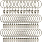 Llpjs 60 Pack Metal Curtain Rings With Clips, Hooks For Ha... New. Price: $24.73.