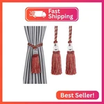 Hedonghexi Curtain Tiebacks With Tassel, Outdoor Elegant Decorative Hold New. Price: $14.20.