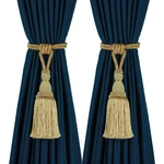 Bel Avenir 2 Pack Curtain Tiebacks Tassel Drapery Tie-backs Rope Handmade New. Price: $14.99.
