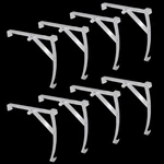 8PCS Clear Plastic Valance Clips 3.5" Hidden Retainer Holder 3.5INCH, New. Price: $14.04.