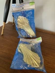Usa Made Vintage Sets Newell Brass Finish Curtain Drape Holders 14762 Nos. Price: $14.95.