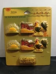 Vintage Springmaid 6PC Window Curtain Tiebacks Country Farm Rooster,barn,sun New. Price: $14.99.