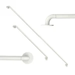 French Door Curtain Rod 16-28 Adjustable, 3/8-INCH Diameter, Set Of 2,... New. Price: $29.67.