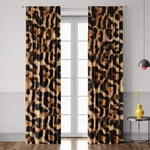 Iffvgx Cheetah Print 52WX84H Rod Pocket Leopard Not Blakout Curtains... New. Price: $54.80.