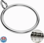 Gasrons 40 Pack Silver Metal Curtain Rings With Eyelets, 1.75 Inc New. Price: $27.99.