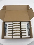 Goo-ki Antique Brass Cabinet Pulls 6 Pack Zinc Alloy Drawer Handles Hardware Open. Price: $24.99.
