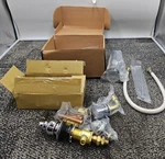 Kingston Brass KB328FL Magellan Collection Bath Bidet Faucet Brushed Nickel Open. Price: $114.99.