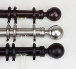 Traverse Curtain Rod W/ Rings #04, Colors 30"-156" New. Price: $199.99.