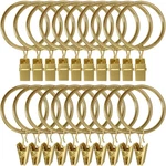 Llpjs 20 Pack Metal Curtain Rings With Clips, Hooks For Ha... New. Price: $19.29.