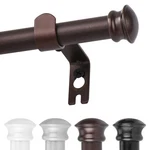 Corklatta Bronze Curtain Rods For Windows 30 To 60 Inches With Brackets, Deco... New. Price: $21.19.