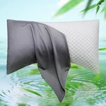 Cooling Side Sleeper Pillow Cases - Curved Rayon Derived From Bambo... Fast Ship New. Price: $35.99.
