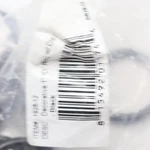 (8-PK) Rod Desyne Curtain Rings With Clips Black Brass 1928-012 Open. Price: $6.06.