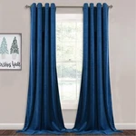 Stangh Bedroom Blue Curtains Velvet - 108 Inches Extra Long Light Blocking Plush New. Price: $78.99.