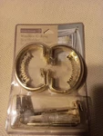 Nos Hometrends Decorative Windsor Ring Scarfholder Treatment Pair New. Price: $7.99.