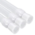 3 Pack Spring Tension Curtain Rods White Ajustable 41-71INCHS, 0.6INCH Diamet... New. Price: $40.49.