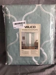 Miuco Subtle Green Embroidered Semi Sheer Grommet Window Curtains Panel Pair New. Price: $7.42.