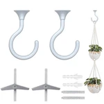 Sets Large Swag Ceiling Hooks 2.4 Inch Heavy Duty Metal For H... New. Price: $15.27.