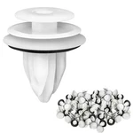Rgoaanc 50PCS Door Trim Panel Retainers Clips, One Size, White New. Price: $9.58.
