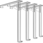 4 Pieces Valance Clips Vertical Blind Clear 3.5 X 3.75 Inch, New. Price: $13.37.