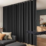 Room Divider Curtains Flexible Ceiling Tracks Set Mount New. Price: $83.98.