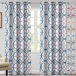 H.versailtex Blackout Curtains For Bedroom Printed Design 84 Inch Length New. Price: $53.03.