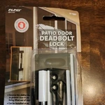 Prime-line Patio Door Deadbolt Lock, U 11037 New. Price: $21.50.