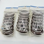 Graber Wood Pole Eyelet Rings Packs Of 7 New Package Walnut 1 3/8" Dia. Price: $23.96.