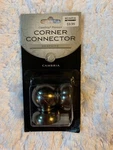 Cambria Premier Corner Connector Graphite New Packaging. Price: $9.99.