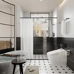 Naiture Stainless Steel Straight Shower Curtain Rod 4 Sizes 6 Finishes New. Price: $91.99.