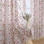 Boho Curtains 84 Inch Length Farmhouse For Living Room 2 Panels, Lin... New. Price: $58.17.