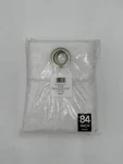 Elrene Sheer 114" 84" Extrawide Indoor/outdoor Grommet Curtain Panel White New. Price: $20.79.
