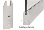 C.r. Laurence SREC4TBS34 Crl Brushed Stainless 4" Tapered End Cap For Wedge-loc New. Price: $50.00.